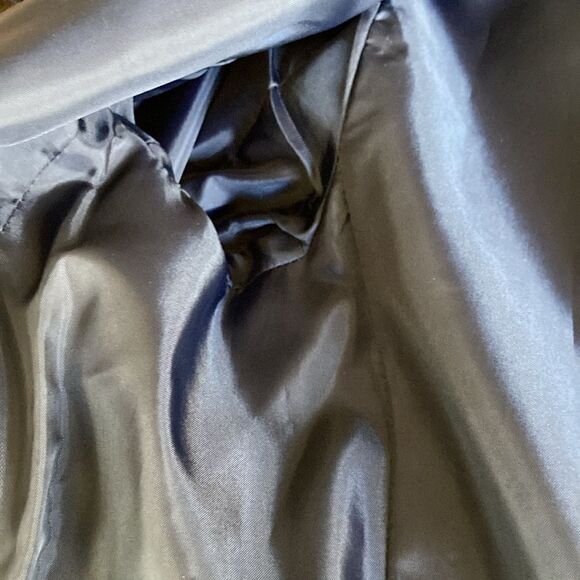 Norton McNauchton Linen Blend Long Line Navy Fully Lined Blazer Women’s 8 - Picture 6 of 9